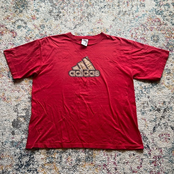 adidas Other - Vintage Adidas Basketball Red Shirt 2005 Men’s Size XL